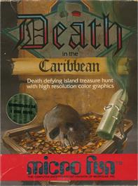 Box cover for Death in the Caribbean on the Commodore 64.