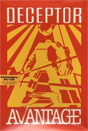 Box cover for Deceptor on the Commodore 64.