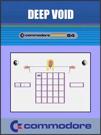 Box cover for Deep Void on the Commodore 64.