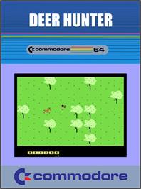 Box cover for Deer Hunter on the Commodore 64.