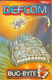 Box cover for Defcom on the Commodore 64.