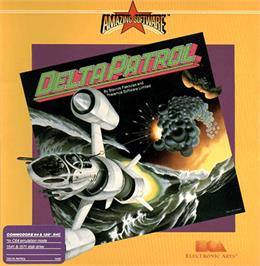 Box cover for Delta Patrol on the Commodore 64.