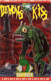 Box cover for Demon's Kiss on the Commodore 64.