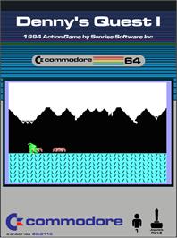 Box cover for Denny's Quest I on the Commodore 64.
