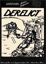 Box cover for Derelict on the Commodore 64.