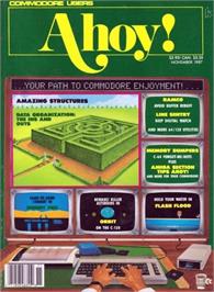 Box cover for Desert Front on the Commodore 64.