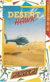 Box cover for Desert Hawk on the Commodore 64.
