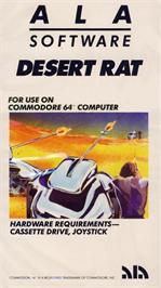 Box cover for Desert Rat on the Commodore 64.