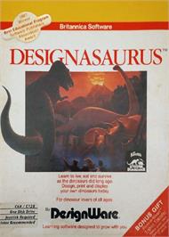 Box cover for Designasaurus on the Commodore 64.
