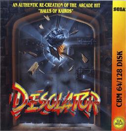 Box cover for Desolator on the Commodore 64.