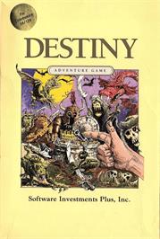 Box cover for Destiny on the Commodore 64.