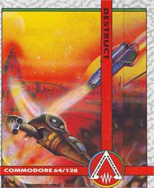 Box cover for Destruct on the Commodore 64.