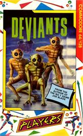 Box cover for Deviants on the Commodore 64.