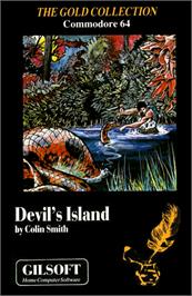 Box cover for Devil's Island on the Commodore 64.