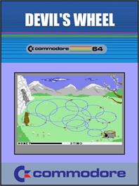 Box cover for Devil's Wheel on the Commodore 64.