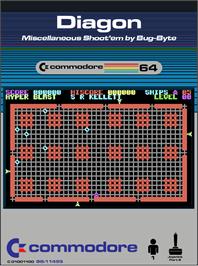 Box cover for Diagon on the Commodore 64.