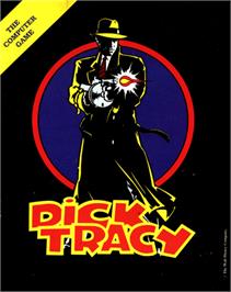 Box cover for Dick Tracy on the Commodore 64.