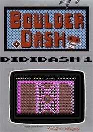 Box cover for Dididash 1 on the Commodore 64.