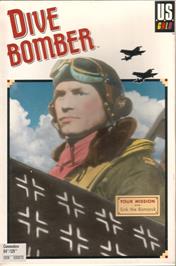 Box cover for Dive Bomber (ShareData) on the Commodore 64.