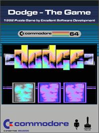 Box cover for Dodge - The Game on the Commodore 64.
