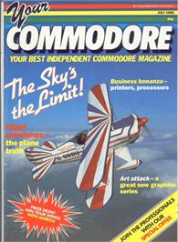 Box cover for Dog Fight on the Commodore 64.