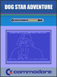 Box cover for Dog Star Adventure on the Commodore 64.