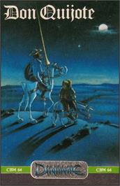Box cover for Don Quijote on the Commodore 64.