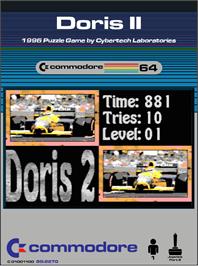 Box cover for Doris 2 on the Commodore 64.