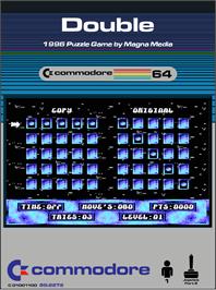 Box cover for Double on the Commodore 64.