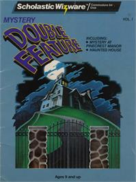 Box cover for Double Feature - Mystery At Pinecrest Manor on the Commodore 64.