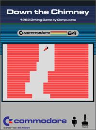 Box cover for Down The Chimney on the Commodore 64.