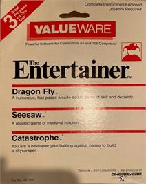 Box cover for Dragon-fly on the Commodore 64.