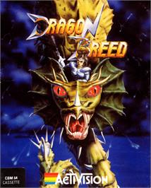 Box cover for Dragon Breed on the Commodore 64.