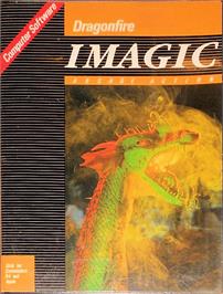 Box cover for Dragonfire on the Commodore 64.