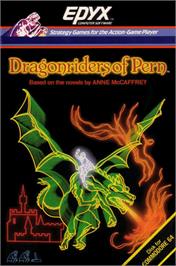 Box cover for Dragonriders of Pern on the Commodore 64.