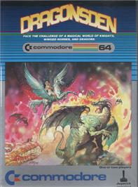 Box cover for Dragonsden on the Commodore 64.
