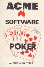 Box cover for Draw Poker (Activision) on the Commodore 64.