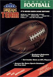 Box cover for Dreamteam Fantasy Football on the Commodore 64.