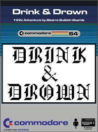 Box cover for Drink And Drown on the Commodore 64.