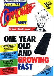 Box cover for Drip-drop on the Commodore 64.