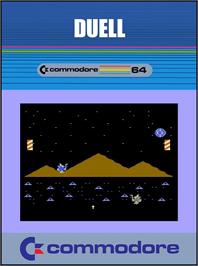 Box cover for Duell, The (Markt & Technik) on the Commodore 64.