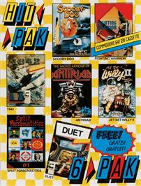 Box cover for Duet on the Commodore 64.