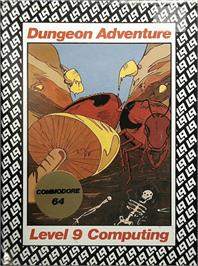 Box cover for Dungeon Adventure on the Commodore 64.