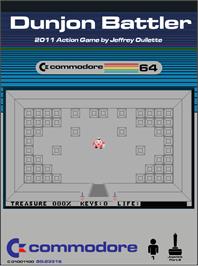 Box cover for Dunjon Battler on the Commodore 64.