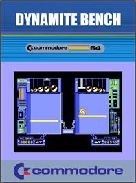 Box cover for Dynamite Bench on the Commodore 64.