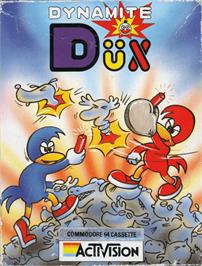 Box cover for Dynamite Düx on the Commodore 64.
