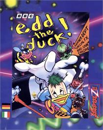 Box cover for Edd The Duck! on the Commodore 64.