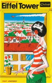 Box cover for Eiffel Tower on the Commodore 64.