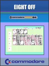 Box cover for Eight Off on the Commodore 64.