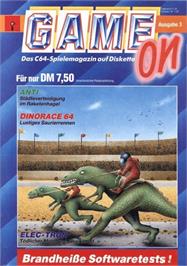 Box cover for Elec-tron on the Commodore 64.
